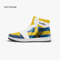 AJ1 High-Top Leather Sneakers