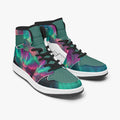 AJ1 High-Top Leather Sneakers