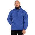 person wearing royal blue champion packable jacket