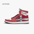 AJ1 High-Top Leather Sneakers