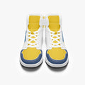AJ1 High-Top Leather Sneakers