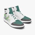 AJ1 High-Top Leather Sneakers