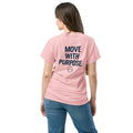back view of light pink classic tee