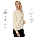 right view of bone long sleeve sweatshirt