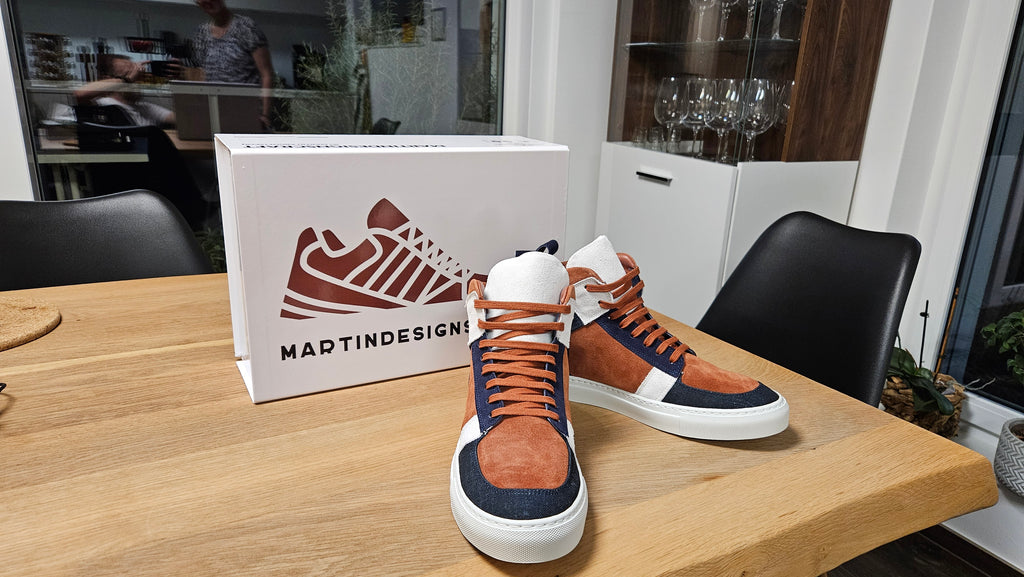 MarSpire Classic Baller High Top – Handcrafted in Italy