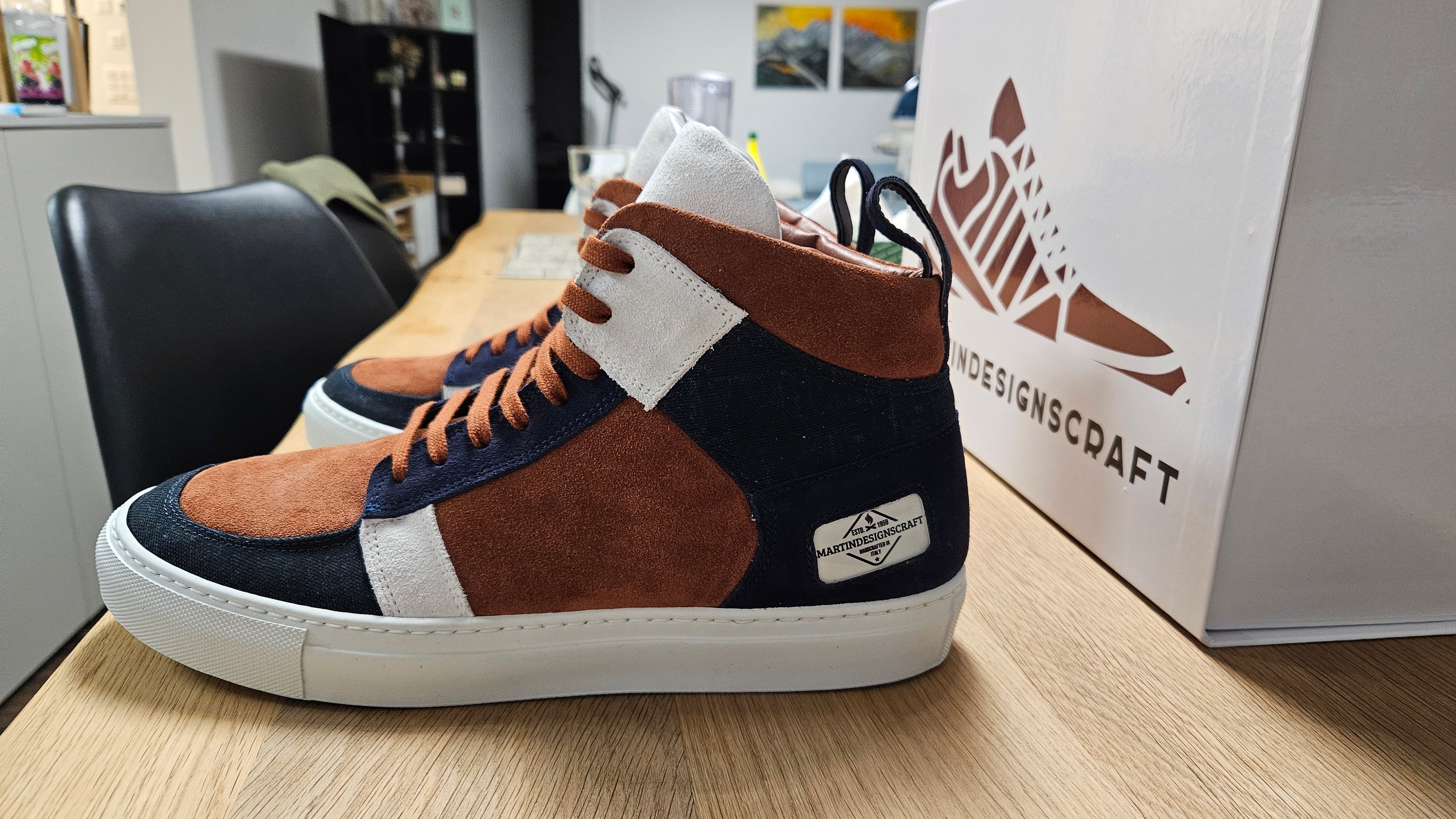 MarSpire Classic Baller High Top – Handcrafted in Italy