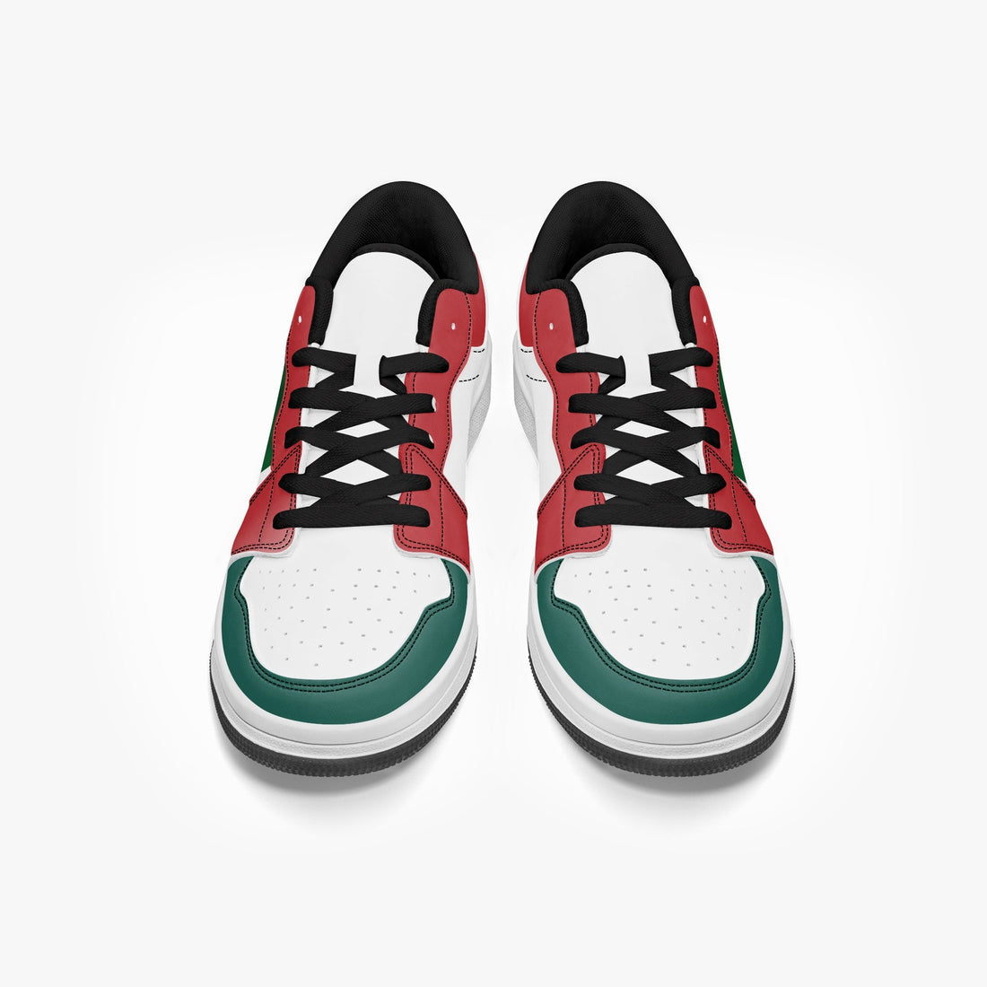 front view of Low-Top Sneakers - black