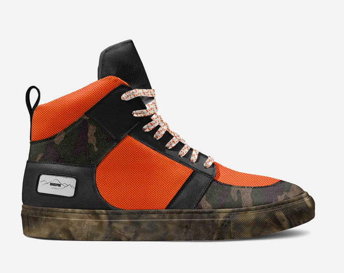 🔥 MARSPIRE “EMBER CAMO” HIGH-TOPS – LIMITED EDITION