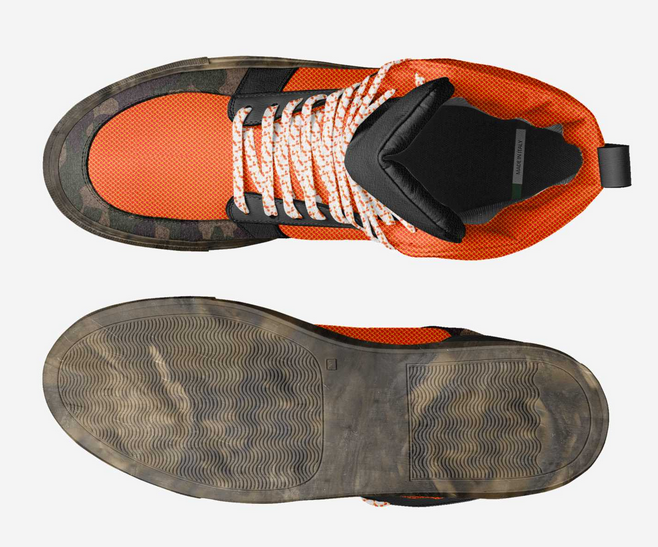 🔥 MARSPIRE “EMBER CAMO” HIGH-TOPS – LIMITED EDITION