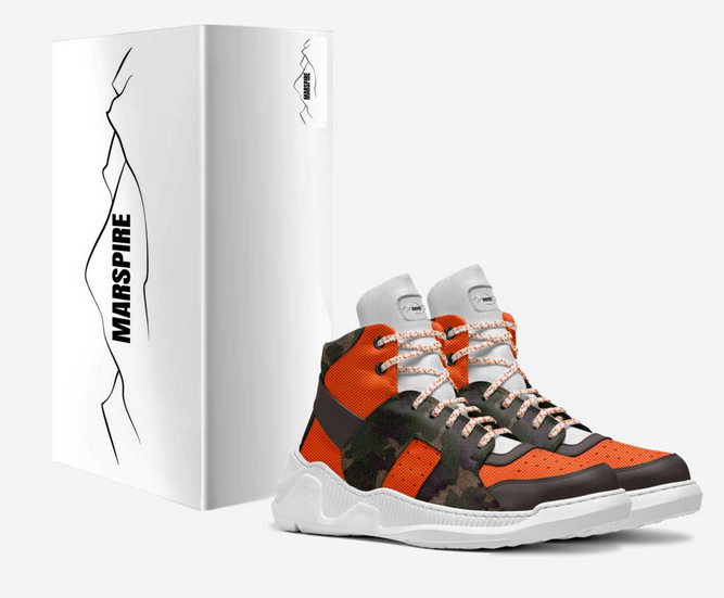 🔥 MarSpire “Blaze Camo” Hybrid High-Top – Limited Edition