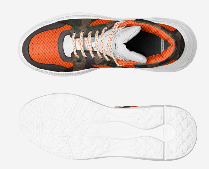 🔥 MarSpire “Blaze Camo” Hybrid High-Top – Limited Edition