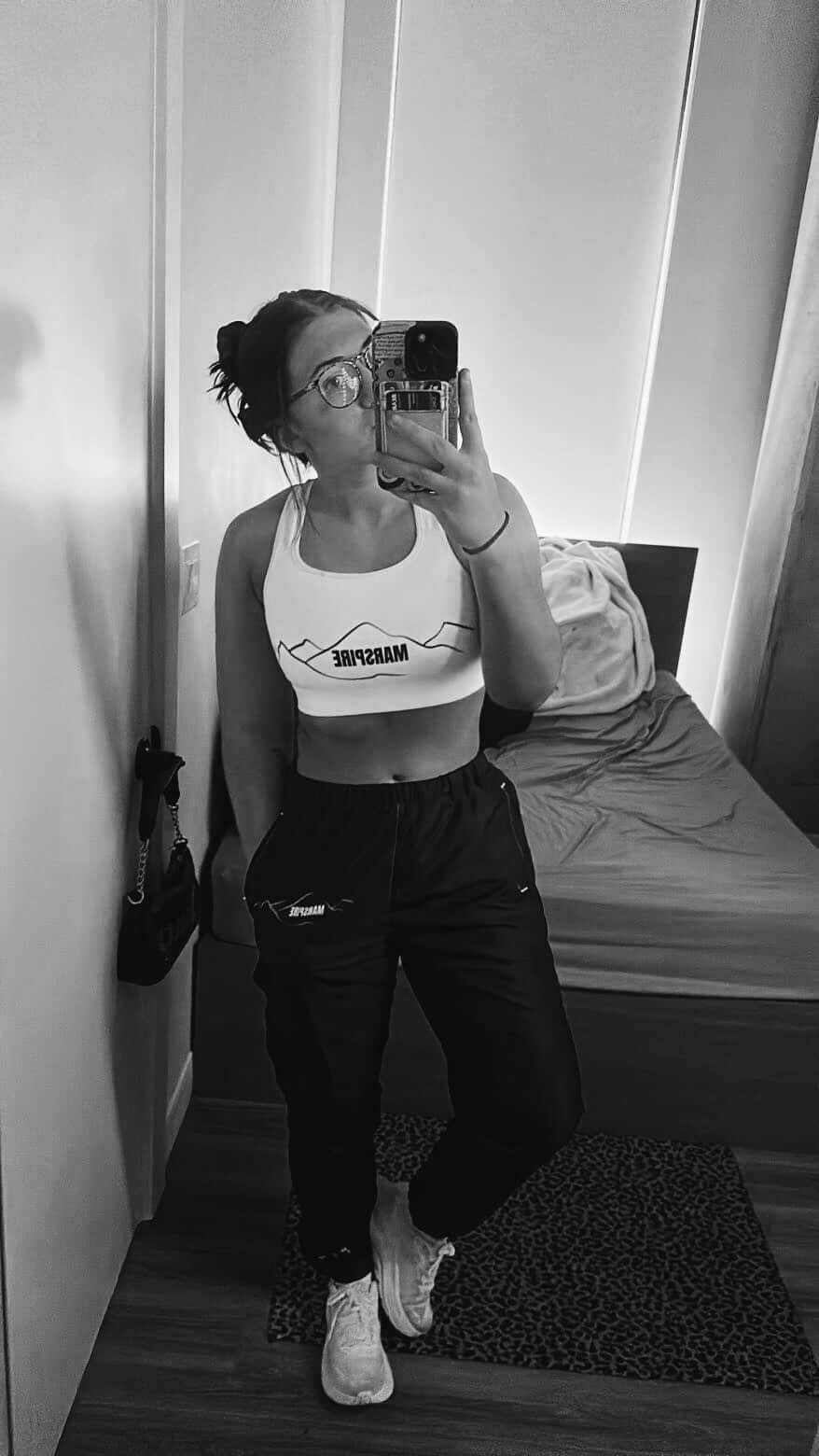 MarSpire "Core White" Premium Sports Bra