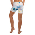 back view of white shorts for men