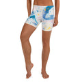 front view of white shorts for men