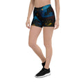 person wearing black shorts men