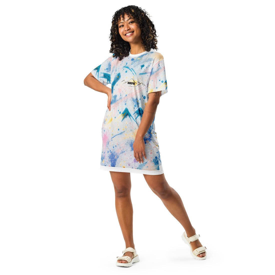 back view of tee shirt dresses