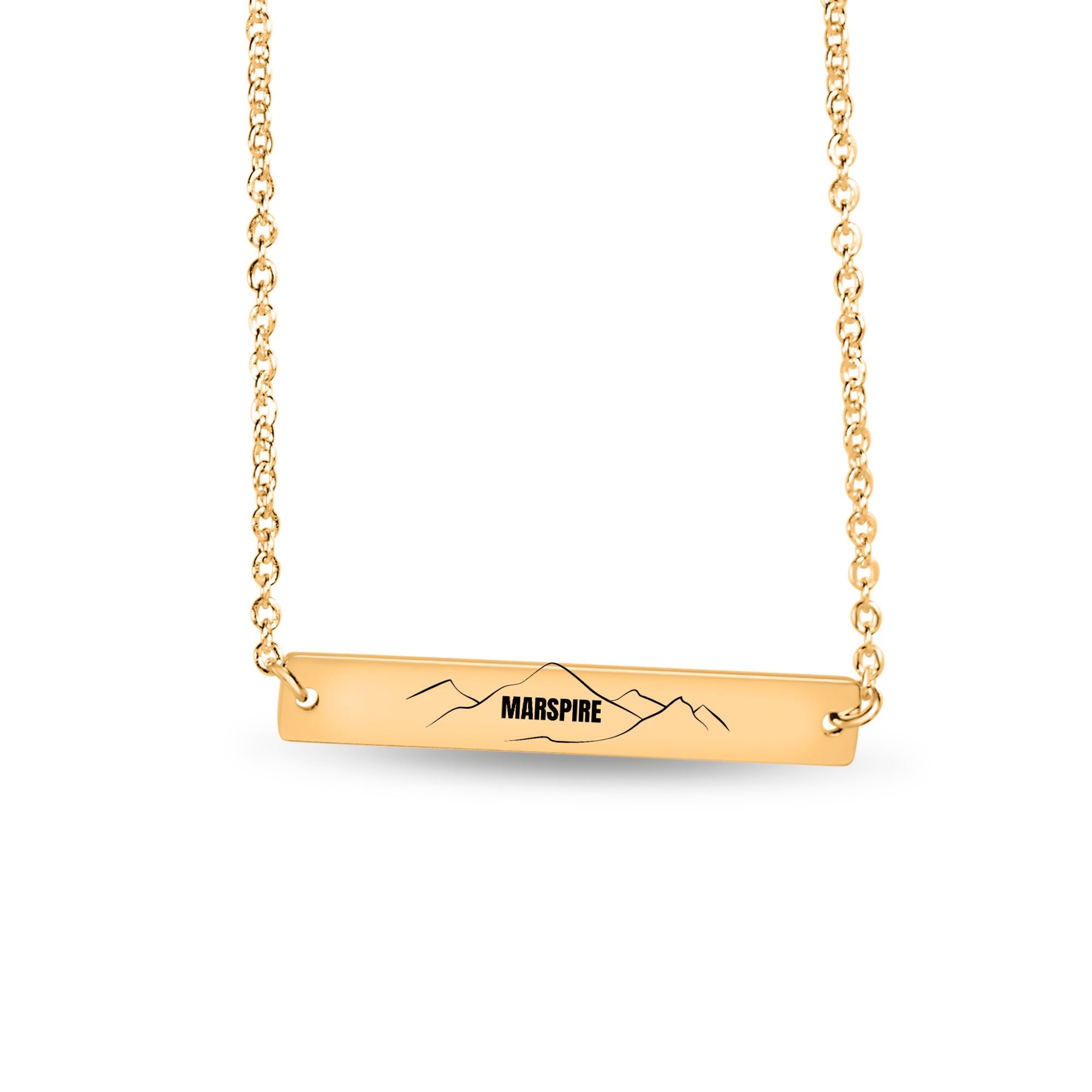 Horizontal Bar Necklace