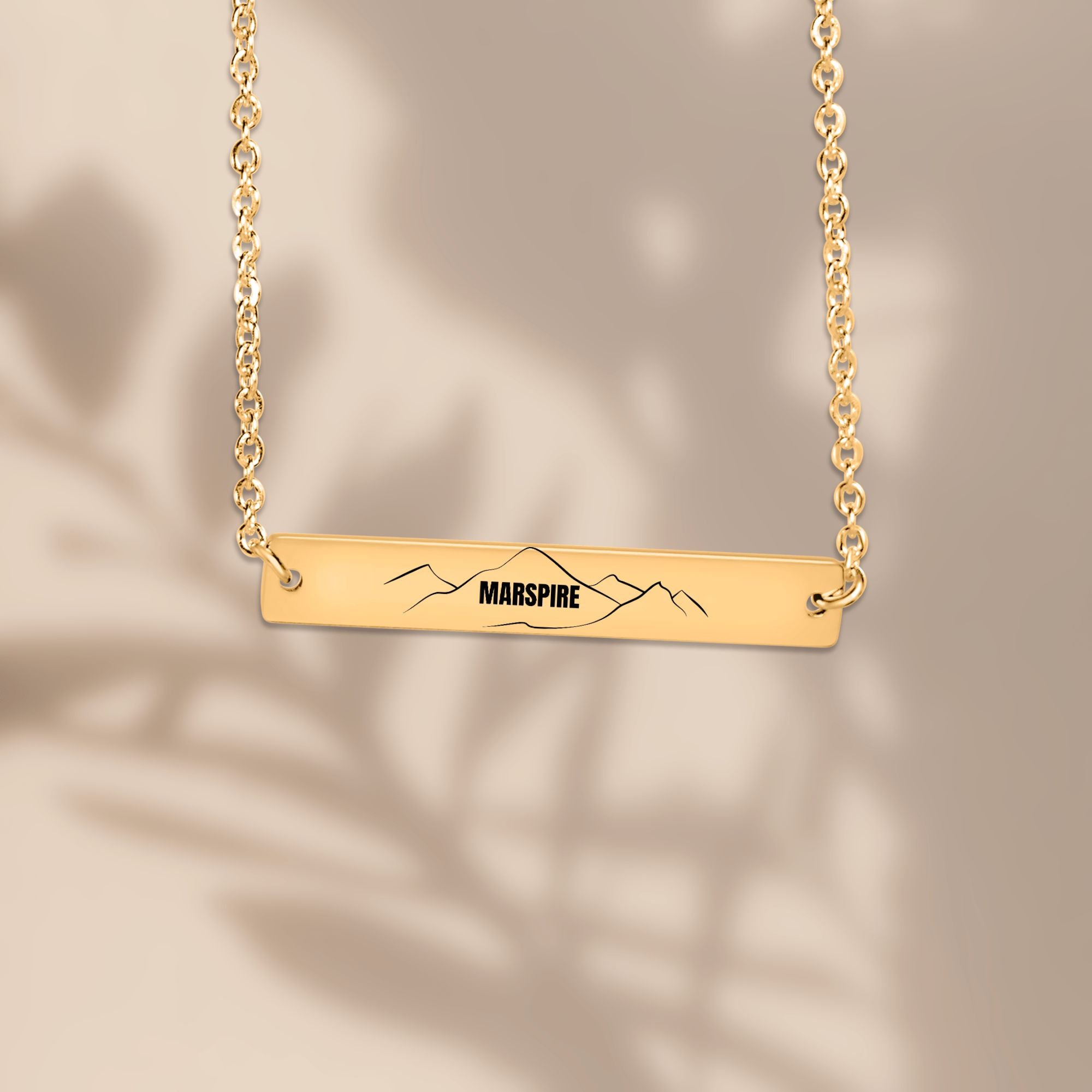 Horizontal Bar Necklace