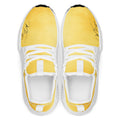 top view of athletic sneakers