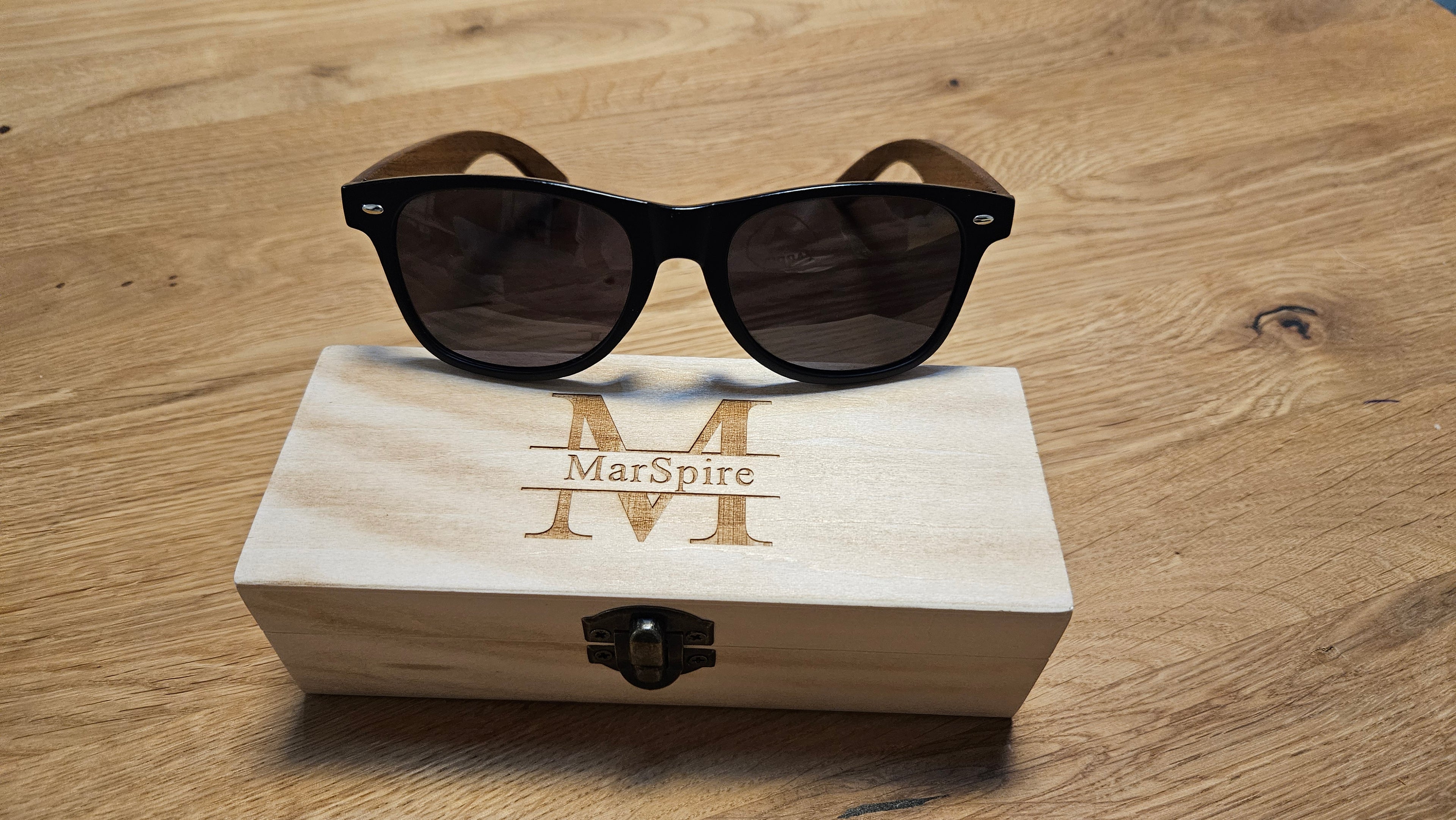 496. Personalized Wooden Sunglasses